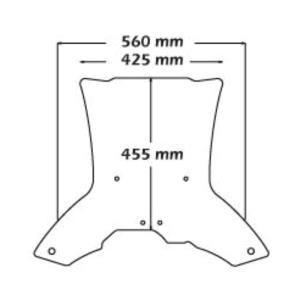 Parabrisas alto tipo adv bmw f 700 gs 12-18 Â· 3